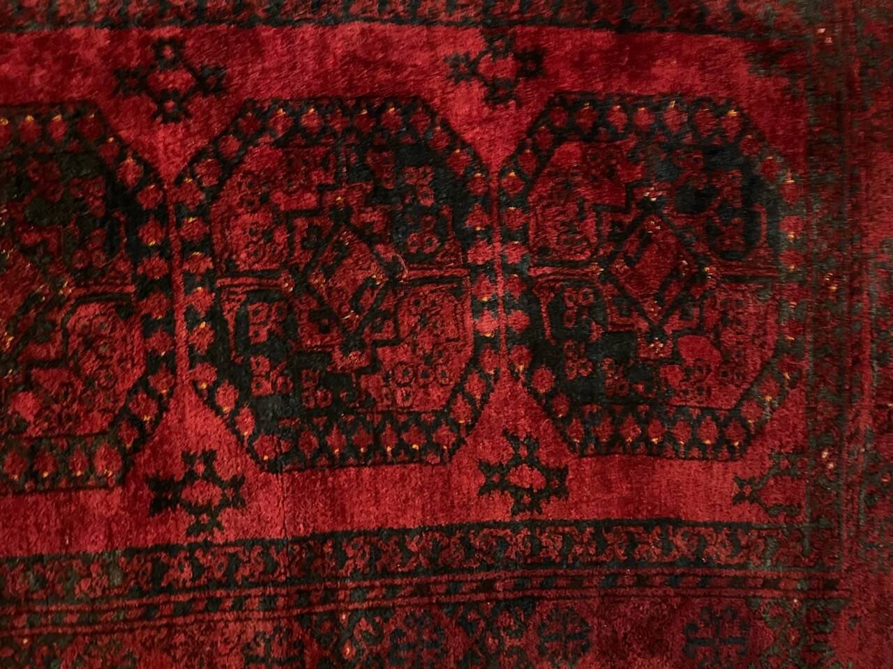 Afghan rug 205x130 cm handmade