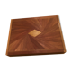 Boîte en marqueterie de paille