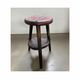 Tabouret d'ouvrier de style brutaliste et industriel, Italie, années 1900