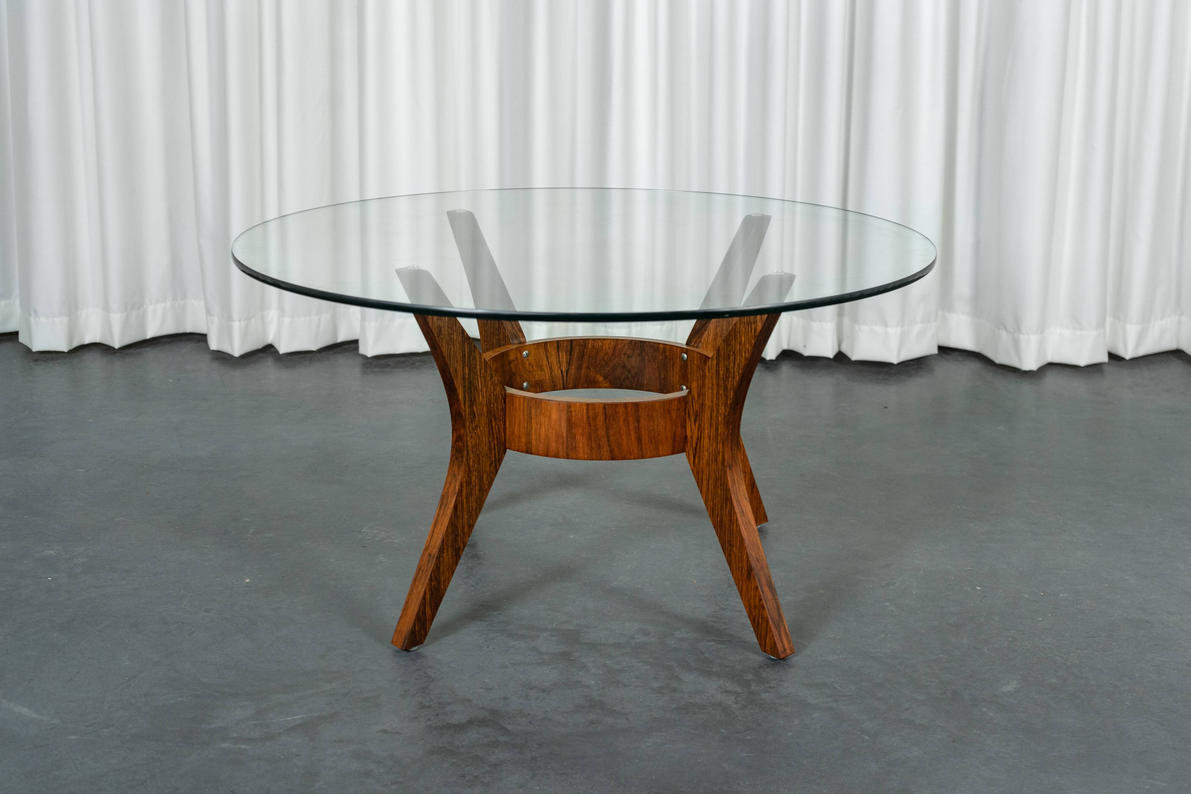 Mid Century Round Spider Leg Coffee Table