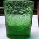 5 gobelets vintage en verre bullé de Biot