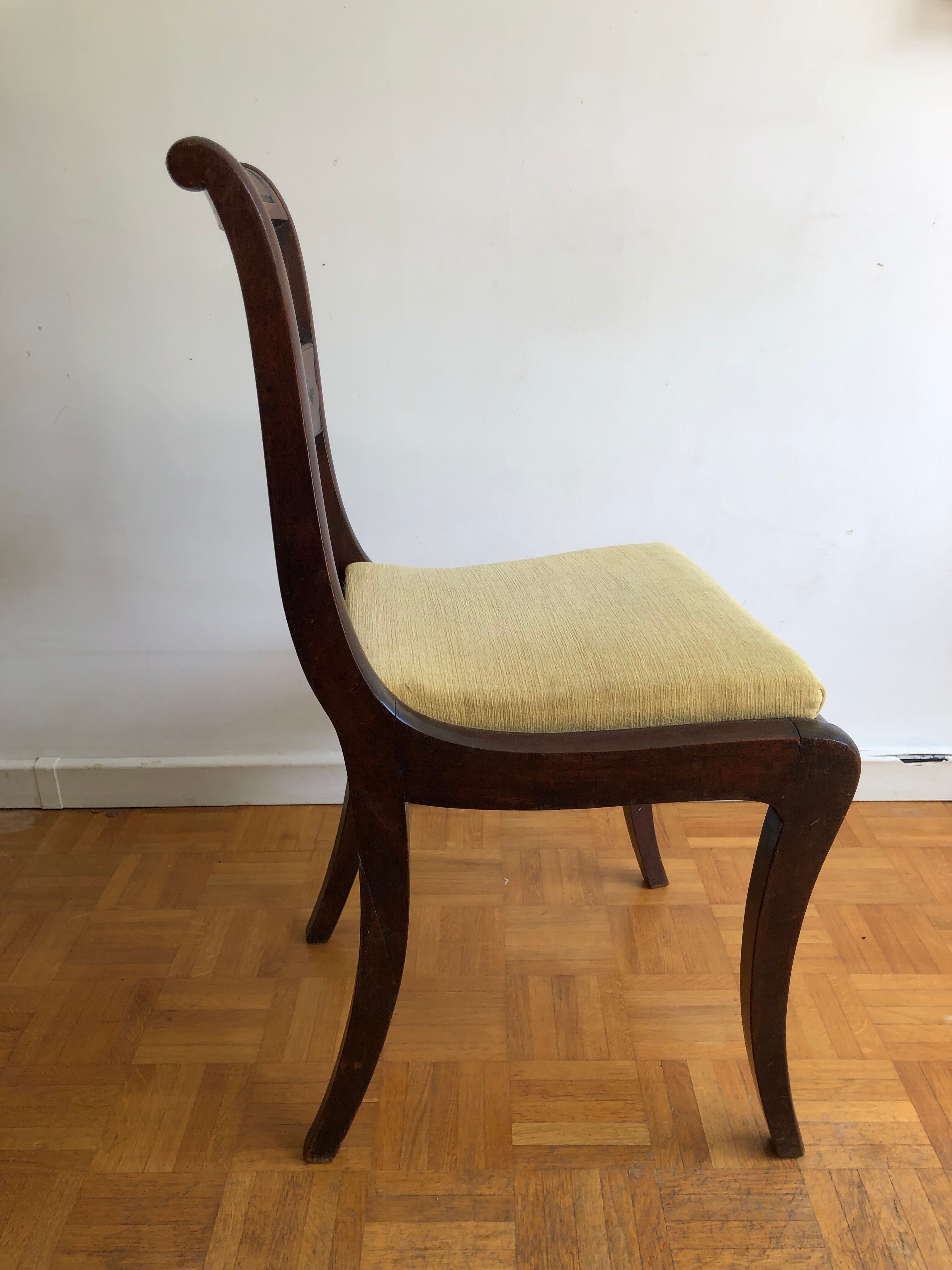 Mahogany chair