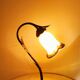 Two art nouveau style tulip lamps signed art de France