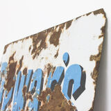 Enamel whiskey sign Dewar’s