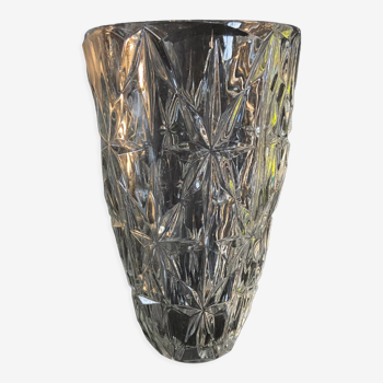 XL vase in thick glass