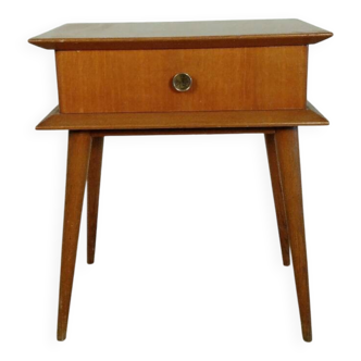 Bedside table with compass legs