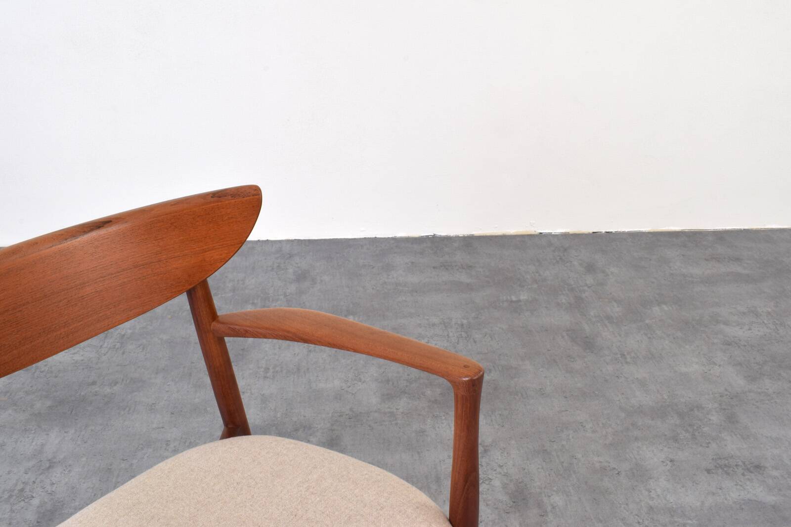 Fauteuil Mid-Century en Teck par Harry Østergaard pour Randers Møbelfabrik, 1960