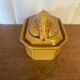 Terrine ancienne staub forme canard céramique beige france vintage