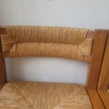 Series of 4 elm chairs and mulched back house revival