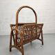 Porte-revues vintage bambou