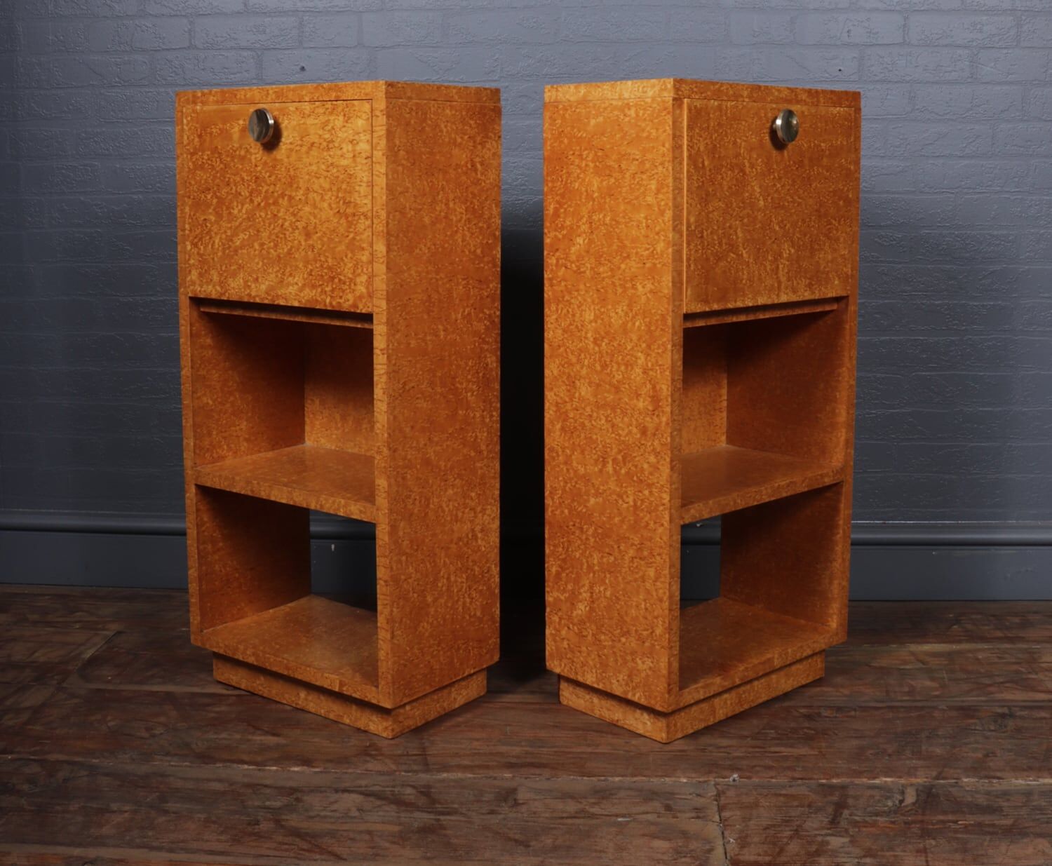 Bedside Cabinets in Karelian Birch