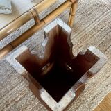 Tabouret ancien en chêne