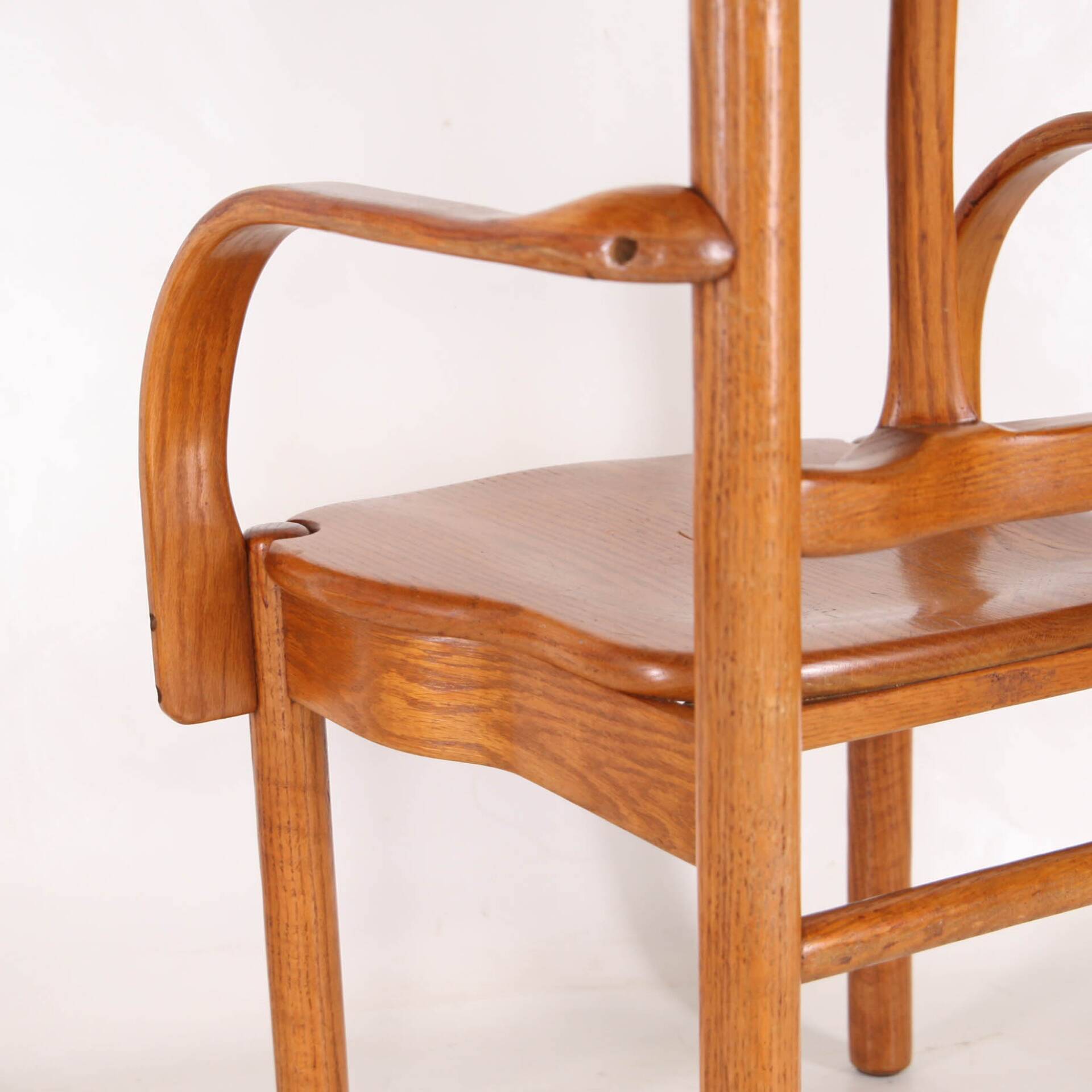 Pair of "organic" armchairs