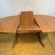 Mid-Century Nathan Teak Extending Dining Table – 1960s Scandinavian Design