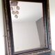 Miroir ancien à moulures 46x55cm