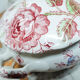 English faience sweetener Johnson Bros Chintz Rose Made in England