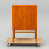 Scandinavian MidCentury Bar Cabinet by Axel Larsson for Bodafors, 1950s