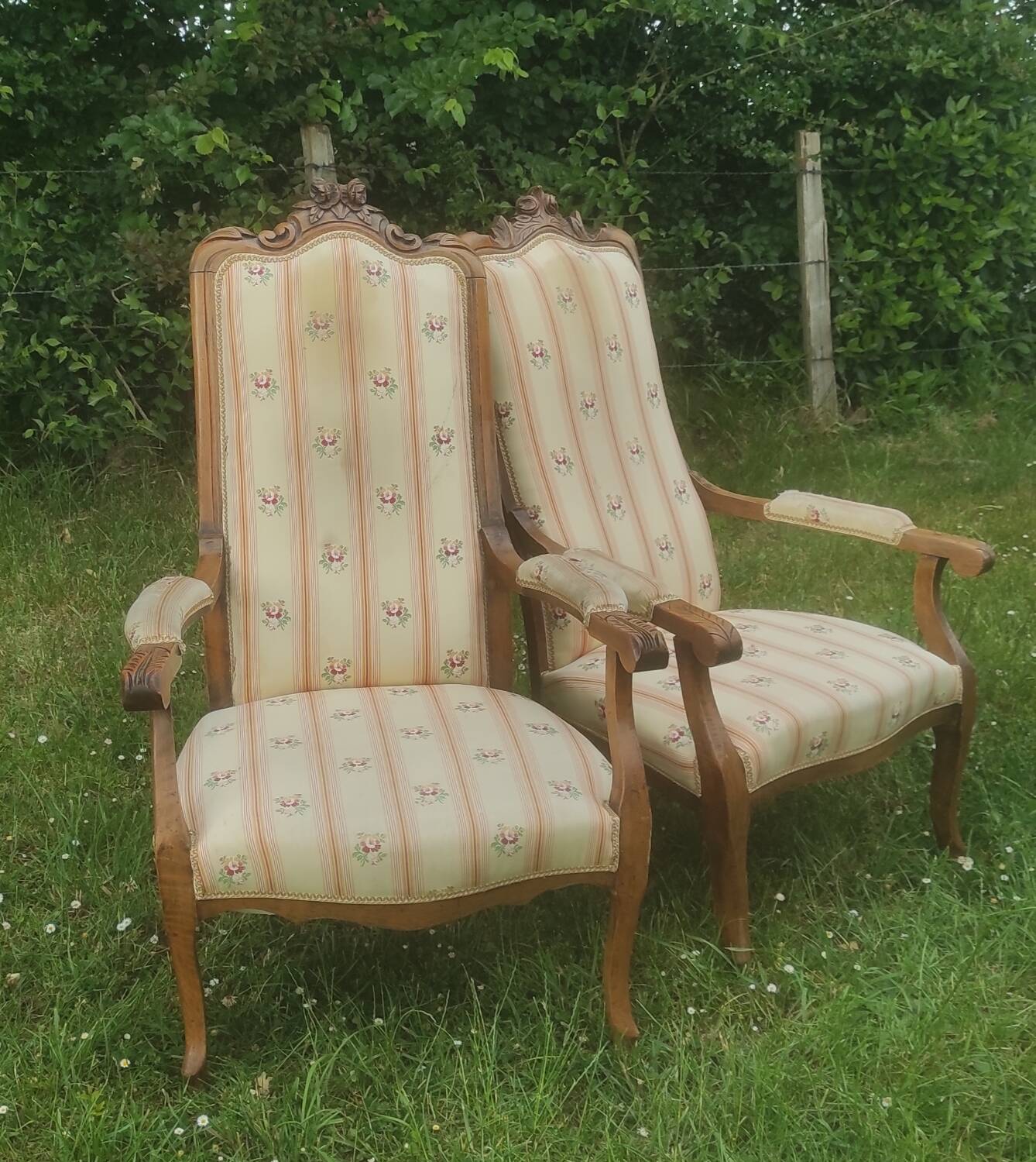 Voltaire armchairs