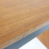 Teak hairpin desk by Tijsseling, The Netherlands 1960's