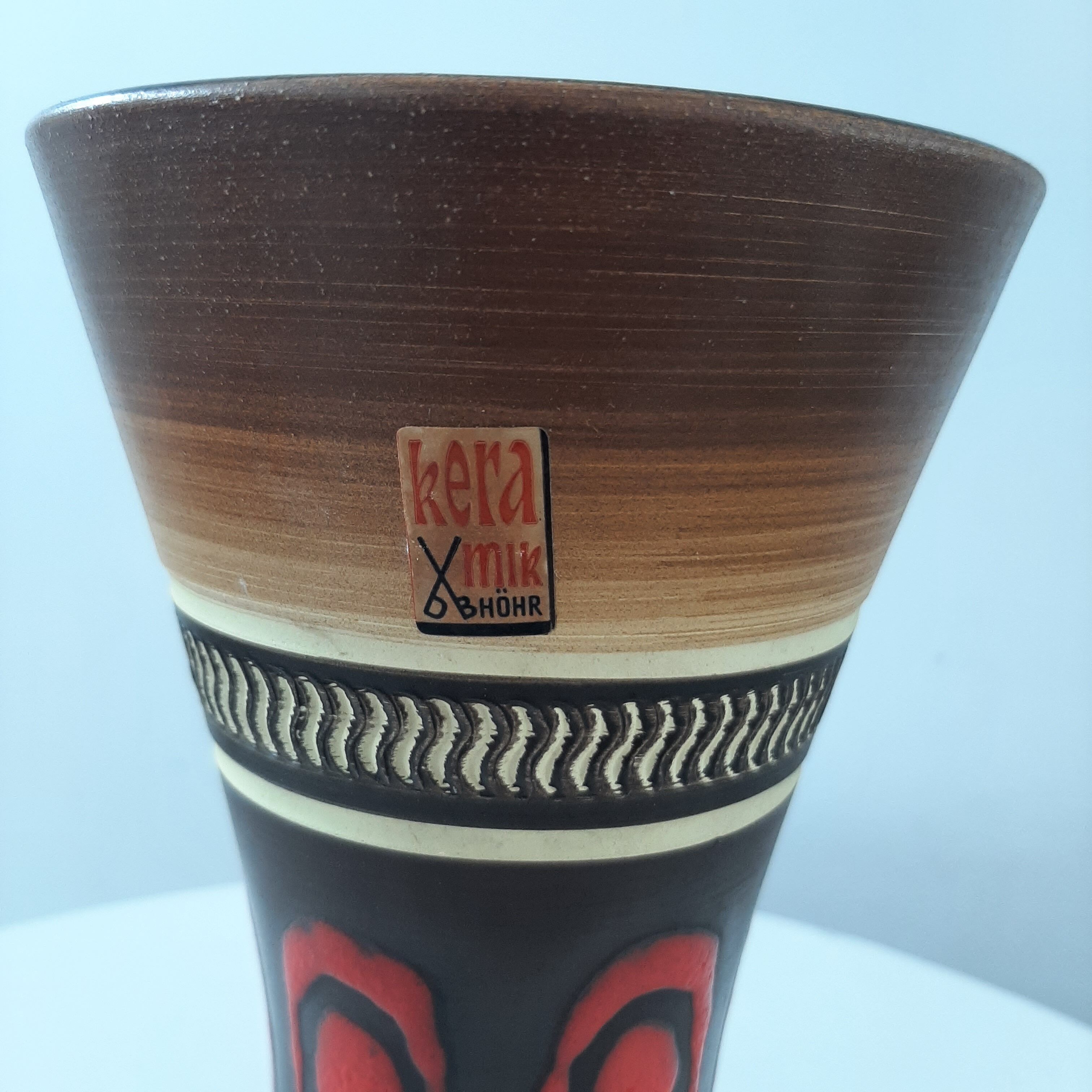 Vase west germany vintage 50s-60s