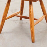 Set of 6 Scandinavian Pine Chairs 1960s/70s