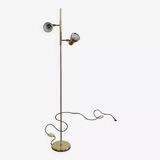 Lampadaire vintage en laiton