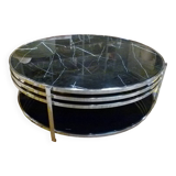 Doctrin Circular marble coffee table