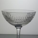 Service de verres 31 pièces en cristal de Baccarat modèle Nancy