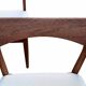 6 chaises danoises par Henning Kjaernulf en teck vintage scandinave 1960