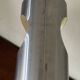 Vintage tube stainless steel lamp, 70s design