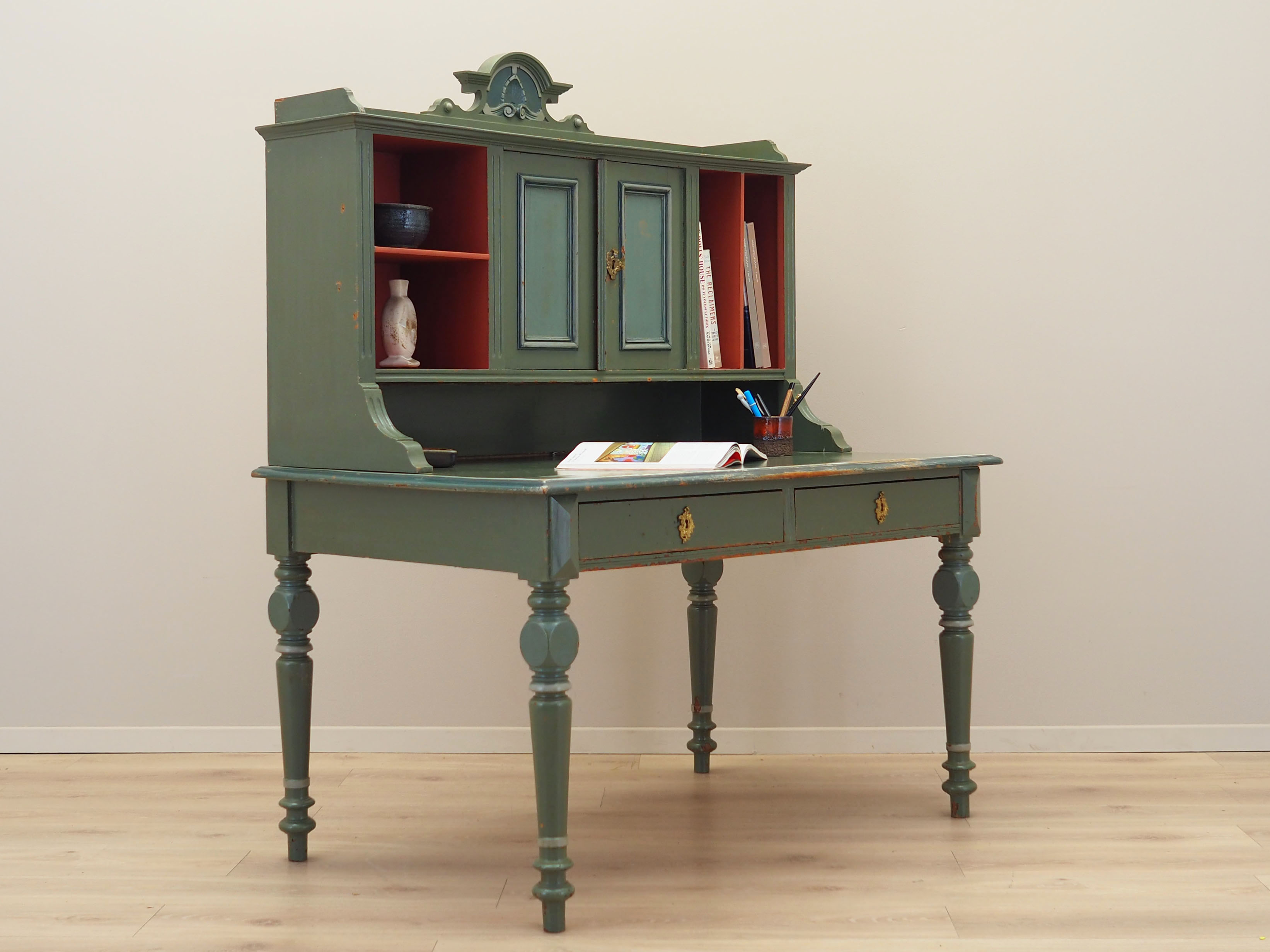 Pine desk, Danish design, 1950s, production Denmark