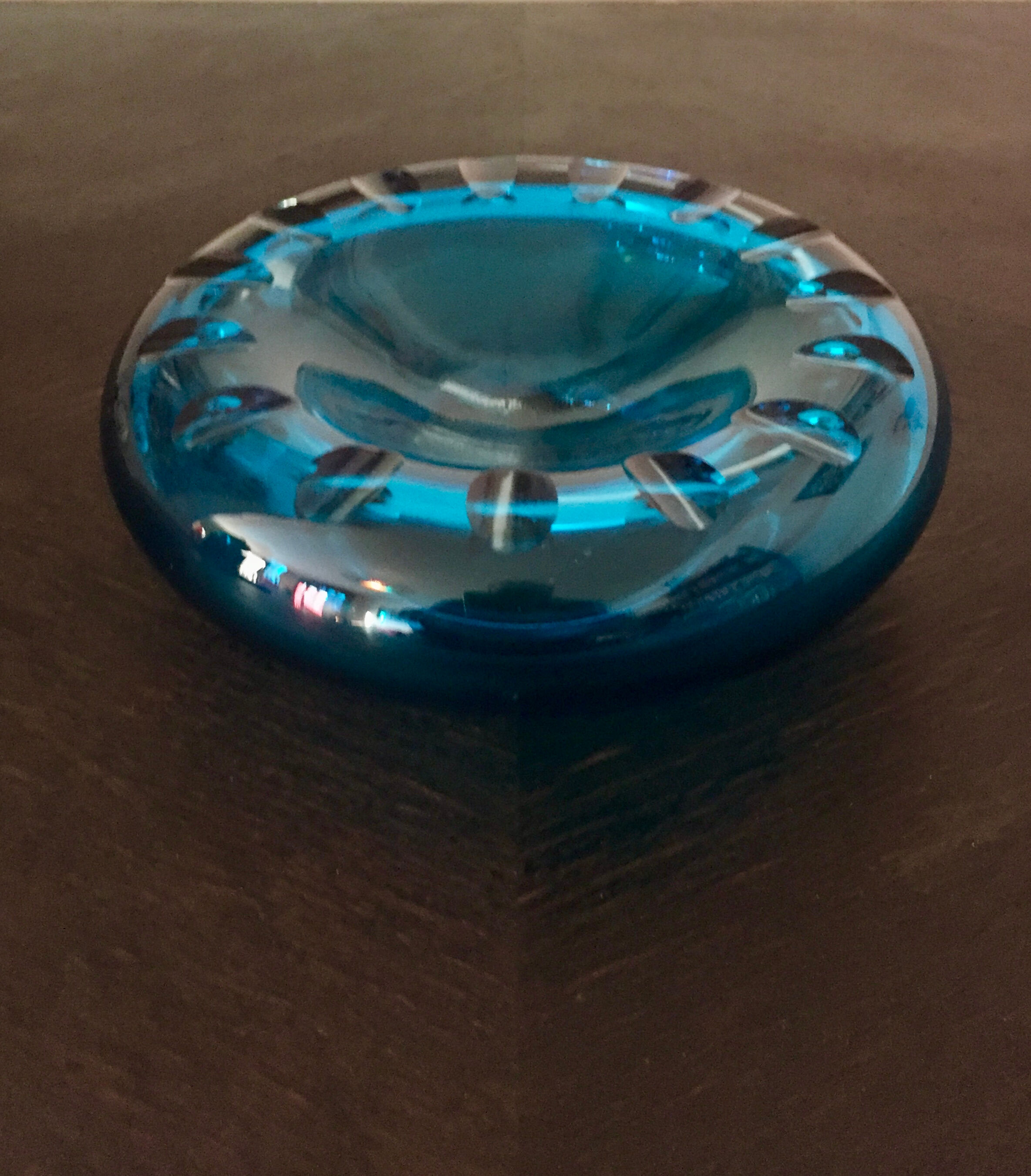 Cendrier en verre vintage Marc Newson