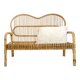 Small Italian rattan sofa from the 60s.