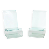Pair of altuglass chairs