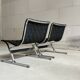 PLR1 Luar lounge chairs by Ross Littell for ICF De Padova Italy 1960s