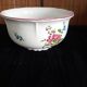 Ceramic salad bowl Old Saint-Amand – floral decoration – very good condition