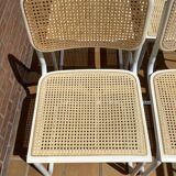 Set of 6 B32 chairs Marcel Breuer Italy design 1970