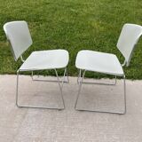 Pair of Max Stacker chairs from the 70s