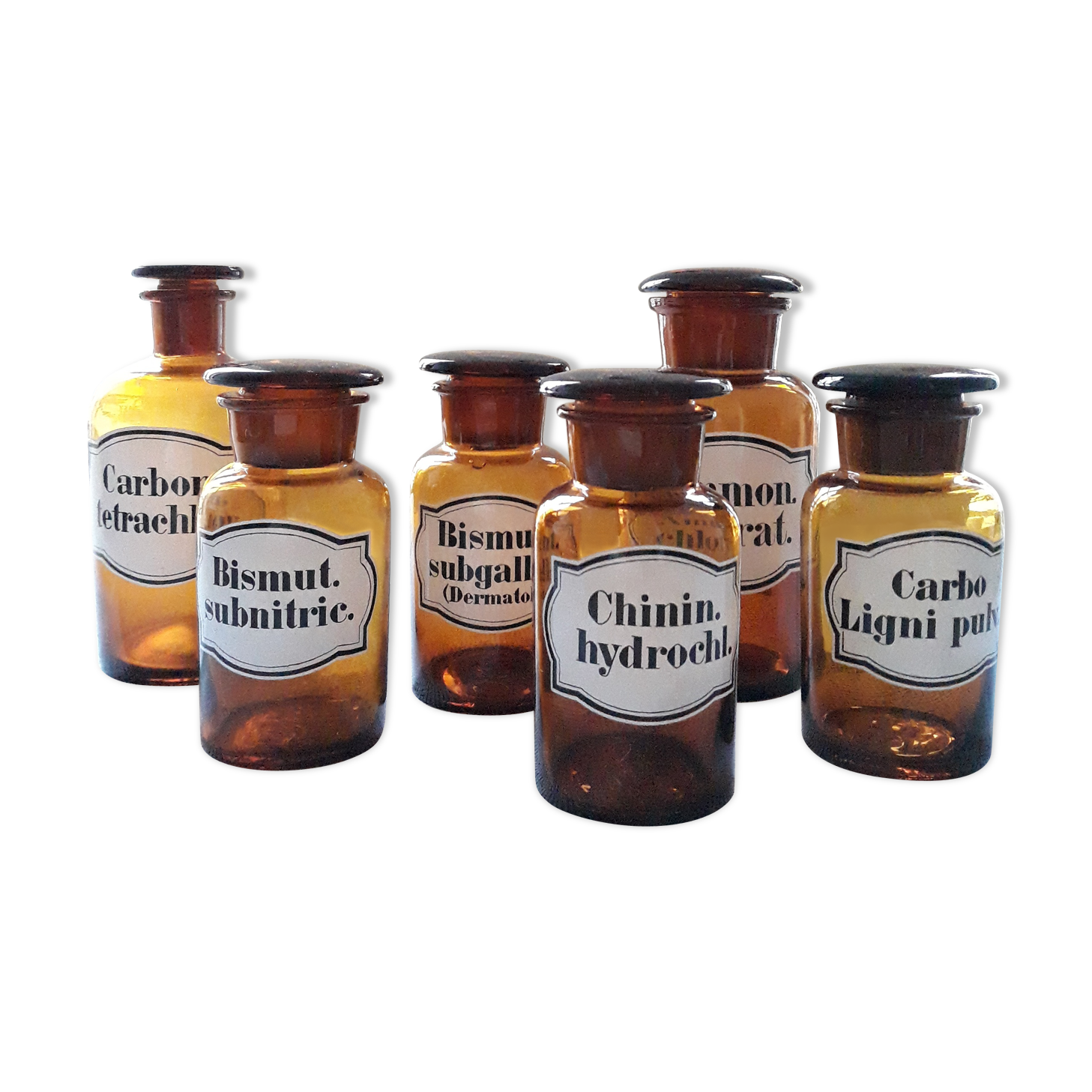 Pots d'apothicaire/ flacons pharmacie