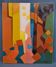 Michel Petiot, known as Micha, Composition for Violin No. 2, canvas