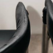 Set de 4 fauteuils de salle à manger design années 70 vintage modernariato