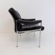 Lot de 2 fauteuils en cuir Röder Söhne by Miller Borgsen