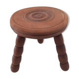 Tripod wooden stool