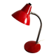 Red desk lamp