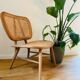 Retro wicker single seat / armchair / lounge chair / armchair