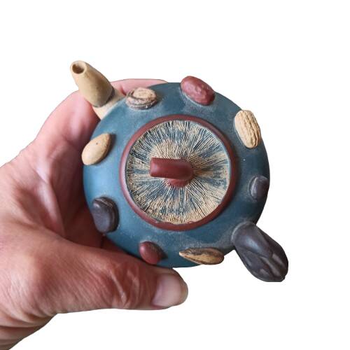 Miniature Yixing teapot