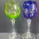 5 crystal stemmed glasses Cabinet WMF 21 cm