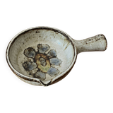 Large ceramic caquelon / saucepan from Vallauris signed MAS