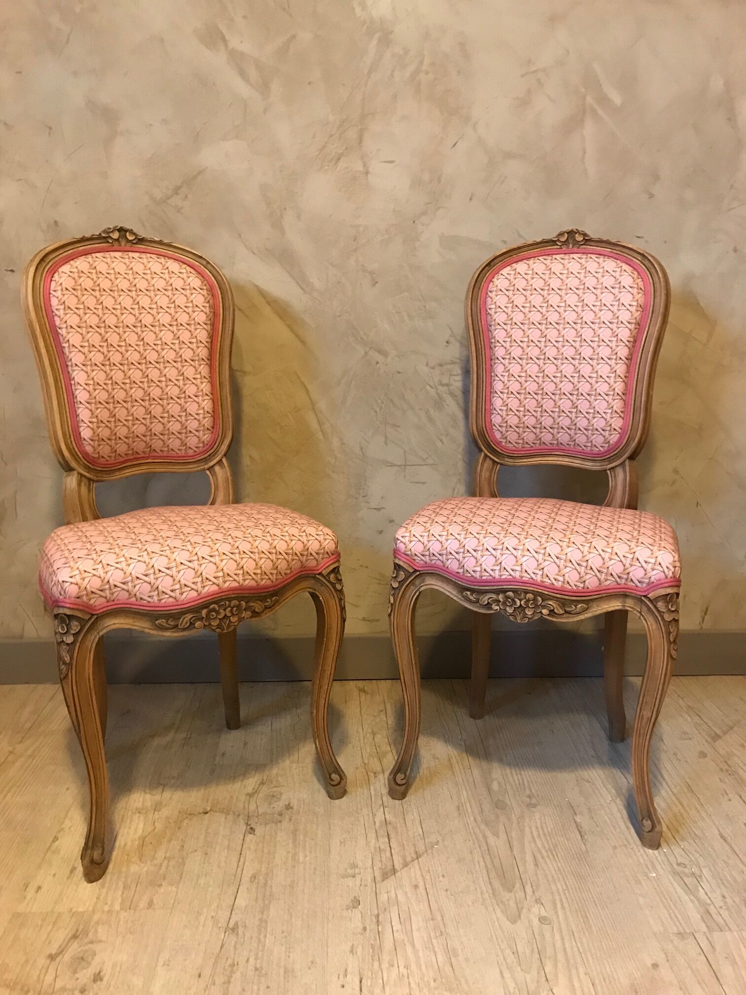 Pair of child chairs