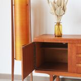 Enfilade - poignées courbées - années 70
